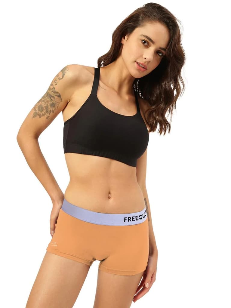 Women's Anti-Bacterial Micro Modal Boyshort with Silverfox Waistband (Pack of 1) — photo 4