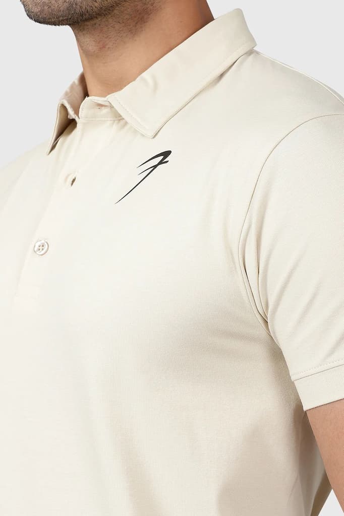 Polo T-shirt Beige — photo 3