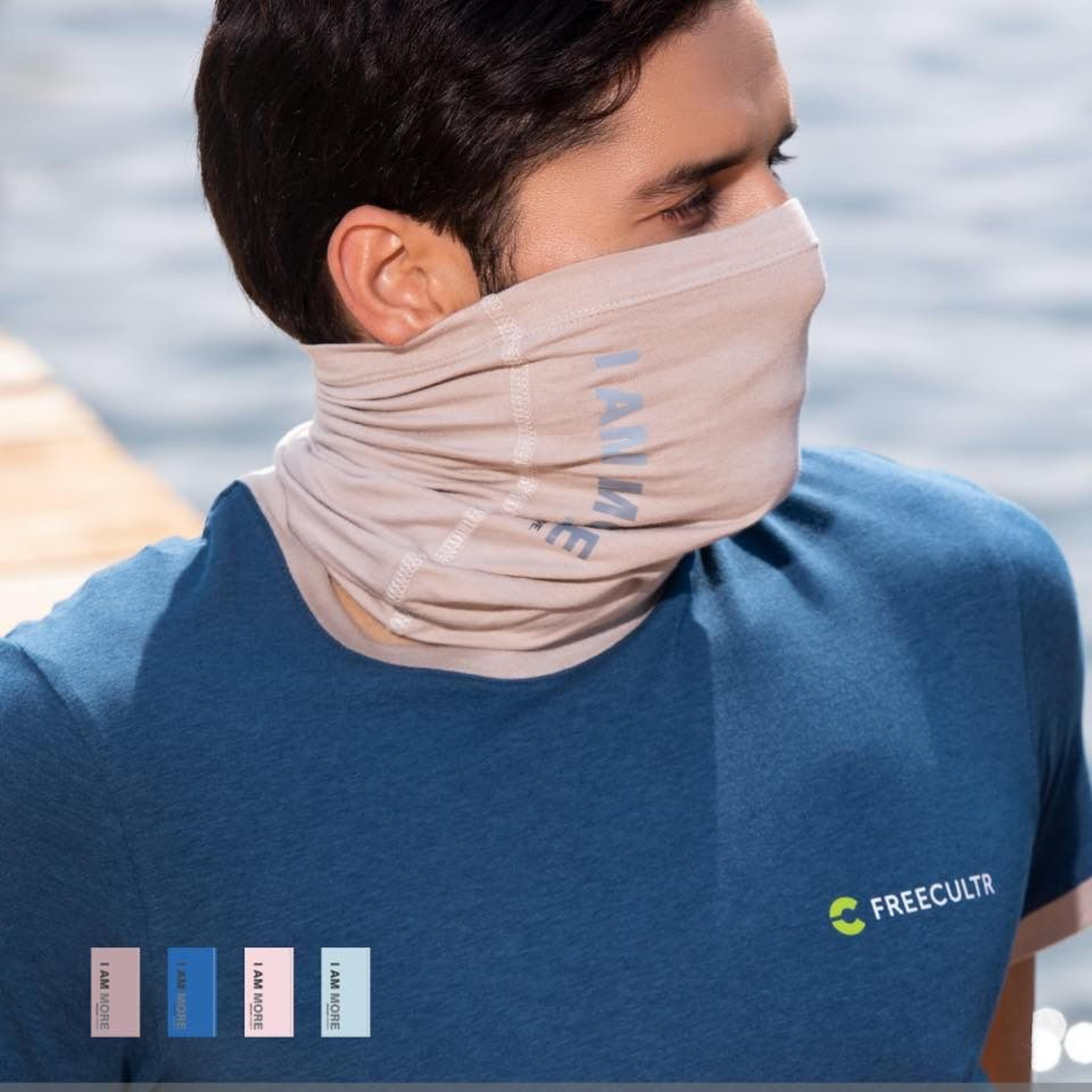 Unisex Organic Bandana Masks - Printed (Pack of 4)