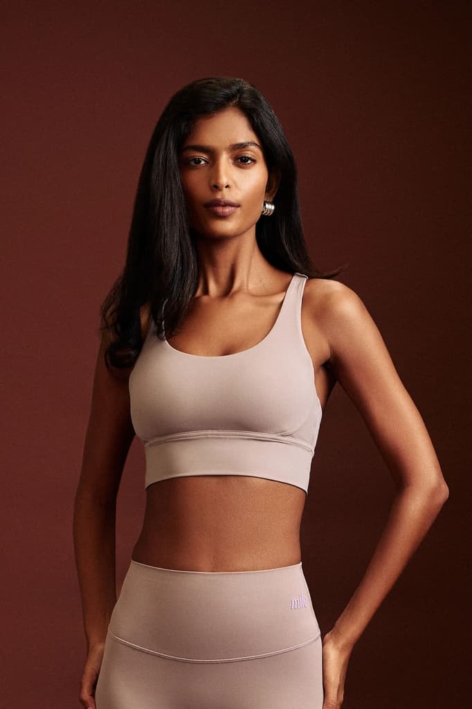 Lavender OnTheGo Cross Back Sports Bra — photo 2