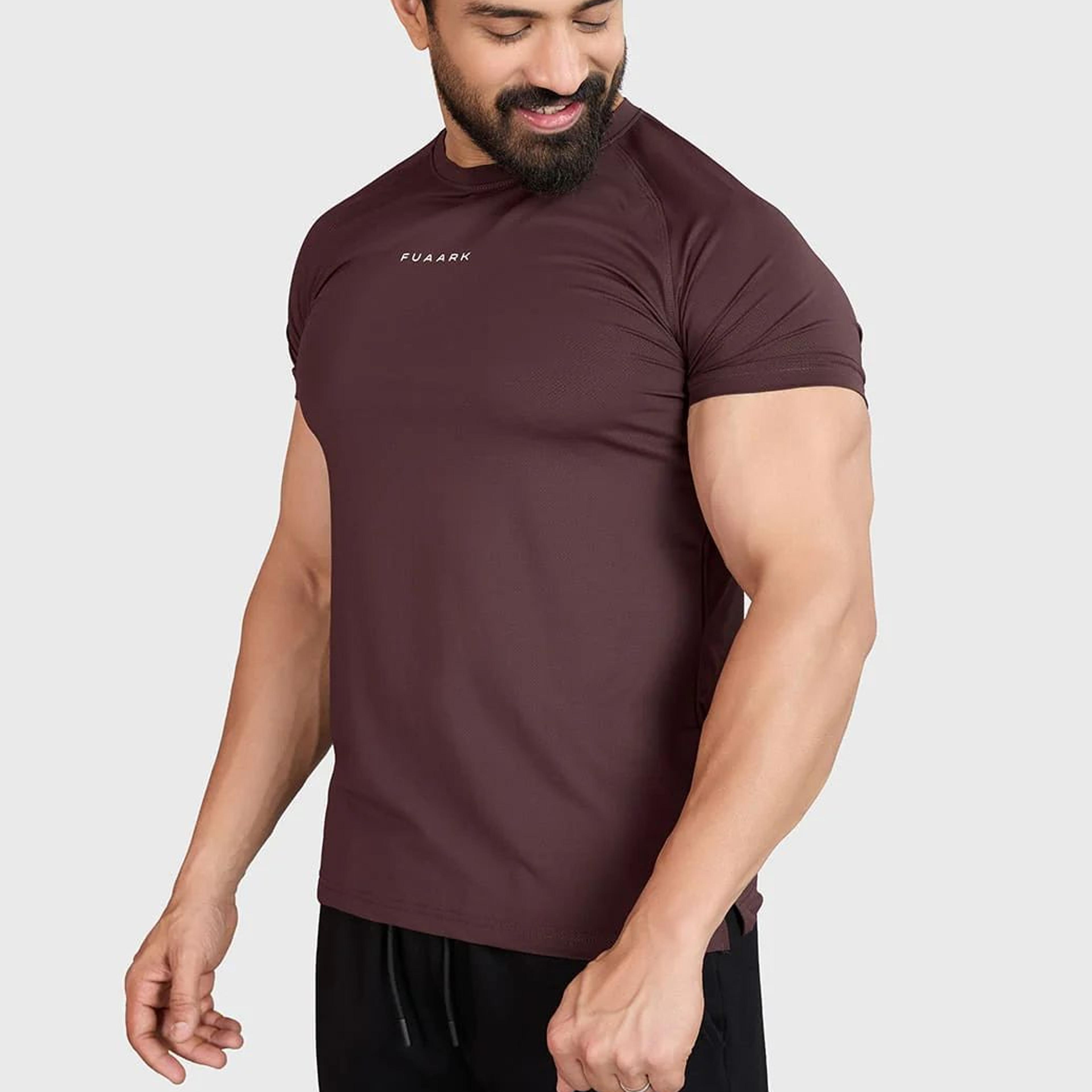 Sleek T-shirt Brown