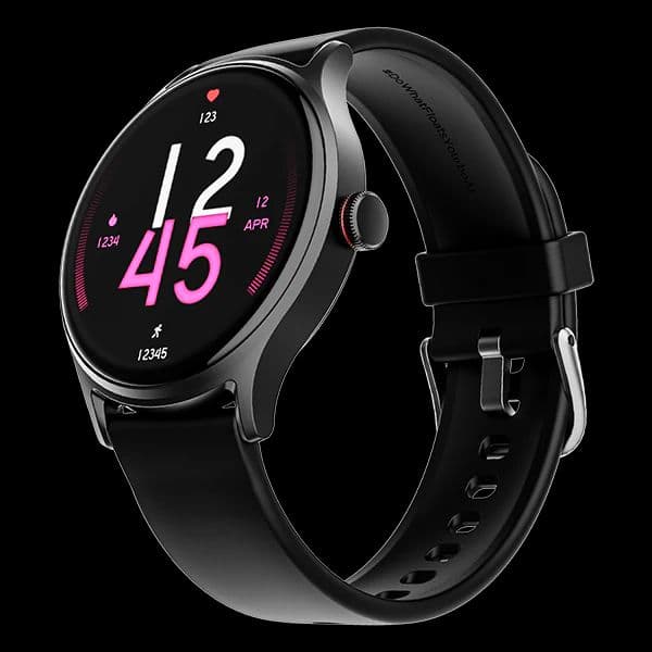 boAt Lunar Vista | Smartwatch with 1.52" (3.86cm) Vivid Round Display, BT Calling, 100+ Sports Modes, AI Voice Assistant — Active Black