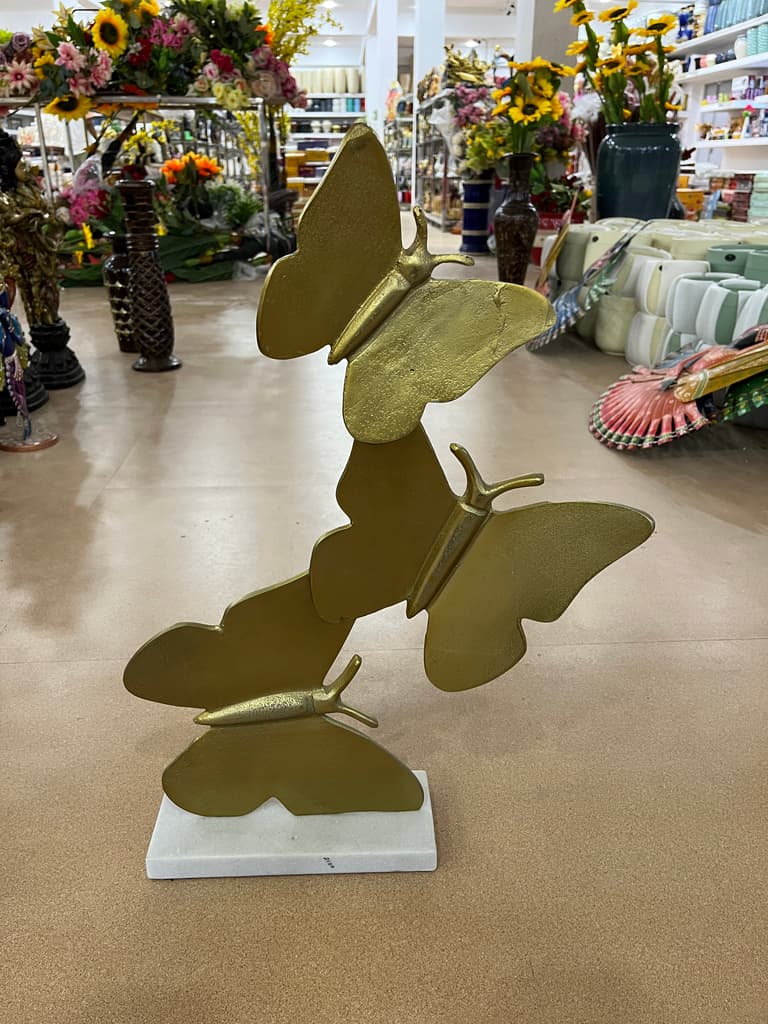 Gold Butterfly Statue | Sculpture | Gold | Gold
