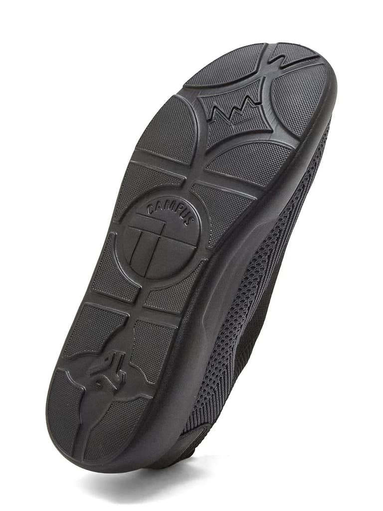 LEDGE Black Men's Walking Shoes — photo 4
