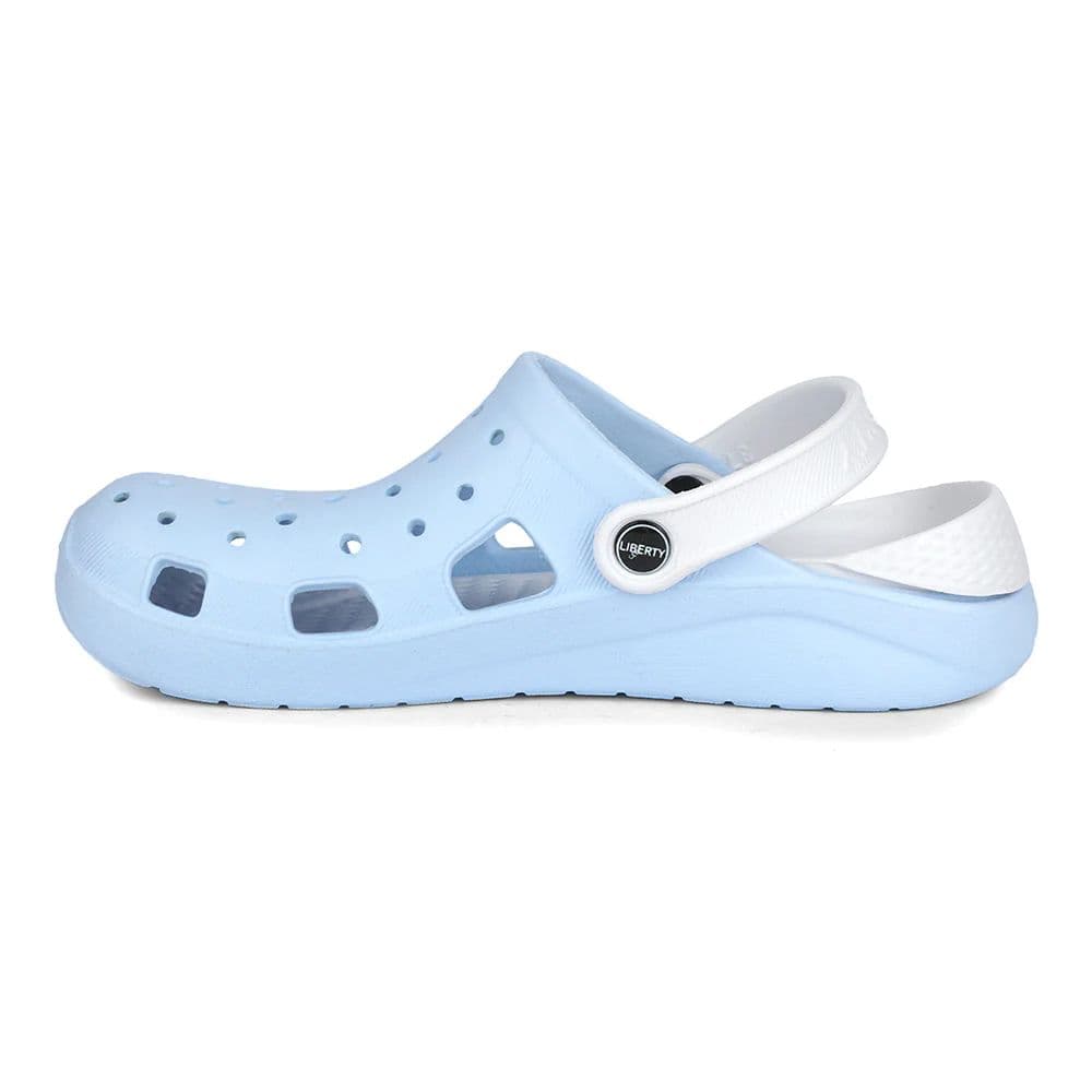 A-HA STREETVIBE Sky Blue Casual Clogs for women by Liberty — photo 8