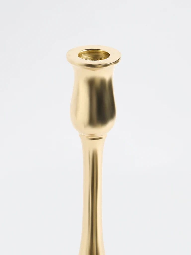 Westside Home Gold Tapered Candle Holder — photo 4