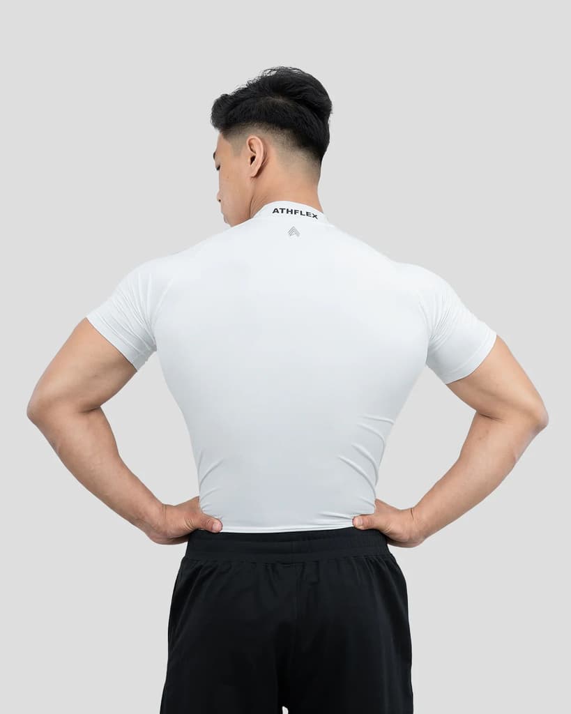 Hustle High Neck Compression T-shirt — photo 5