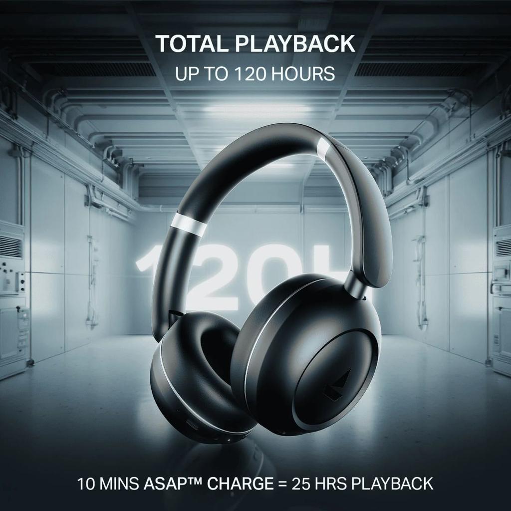 boAt Rockerz Prime 415 | Wireless Headphones with 120H Playback, 40mm Drivers, 360 Spatial Audio & 40ms Low Latency — photo 7