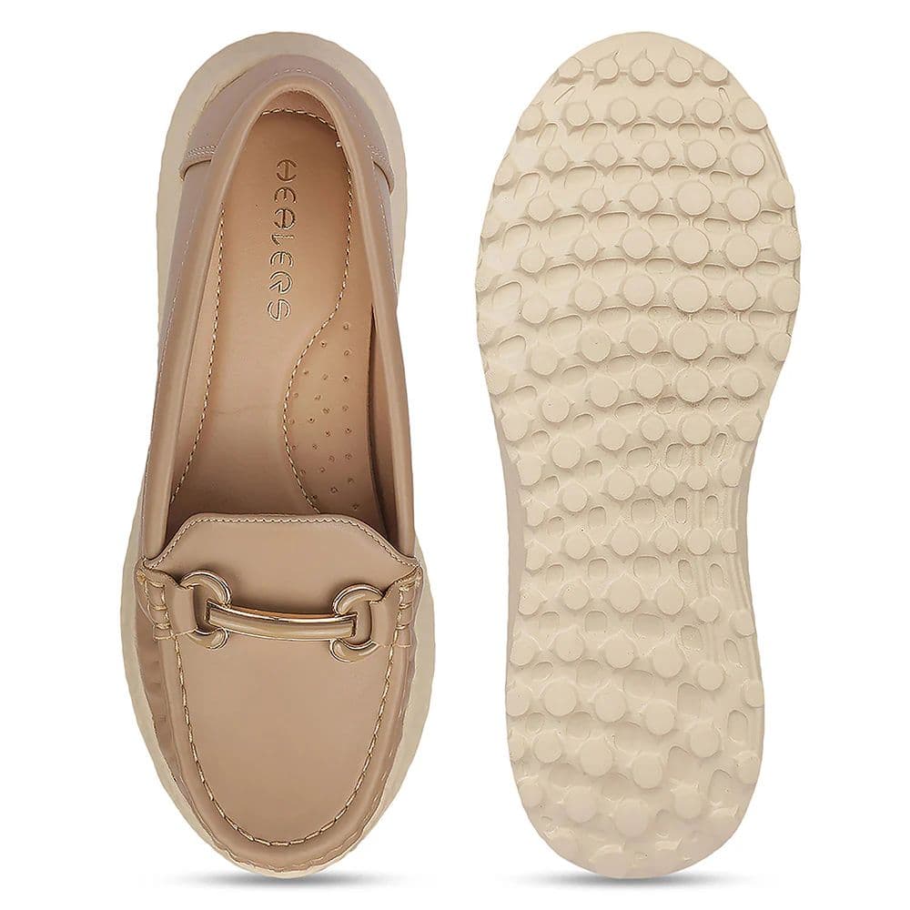 Healers ZQ-FDBL-10 Beige Casual Bellies Shoes for women by Liberty — photo 4