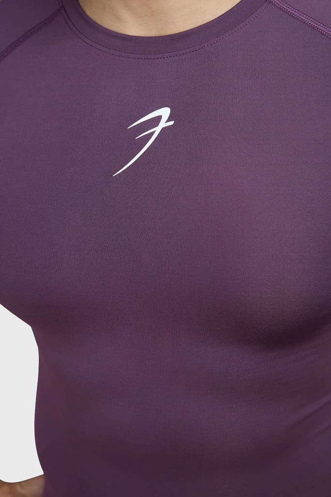 Compression T-shirt Plum — photo 3