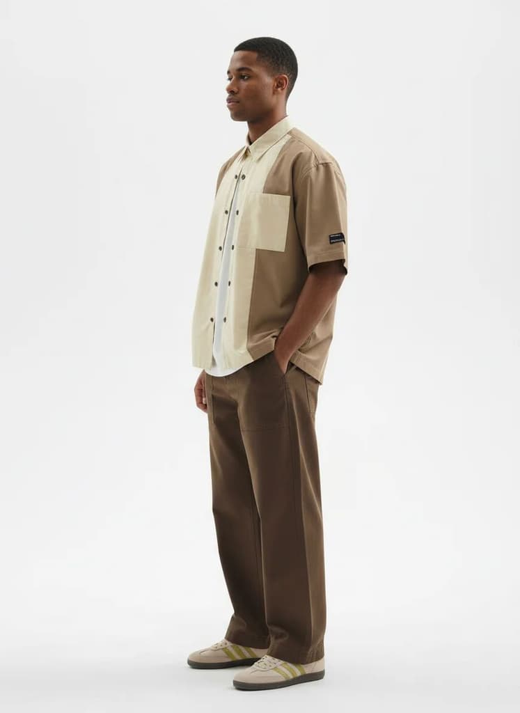 Colourblocked Casual Shirt // 002 — photo 5