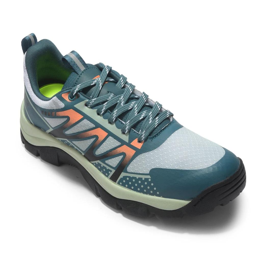 Leap7X ENDUVERS1E Green Sports Lacing Running Shoes for Men by Liberty — 6/40 / Green
