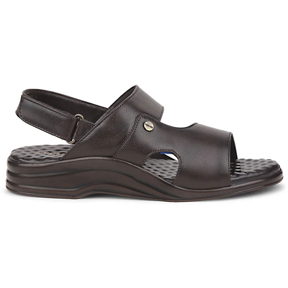 Coolers Brown Formal Sandal For Men 7123-140 By Liberty — photo 2