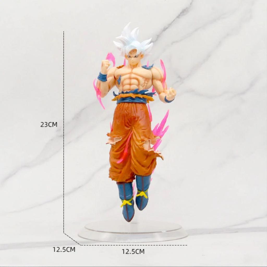 Ultra Instinct Goku Figurine | Dragon Ball Z Collectible (Floating Pose | 23 cm)