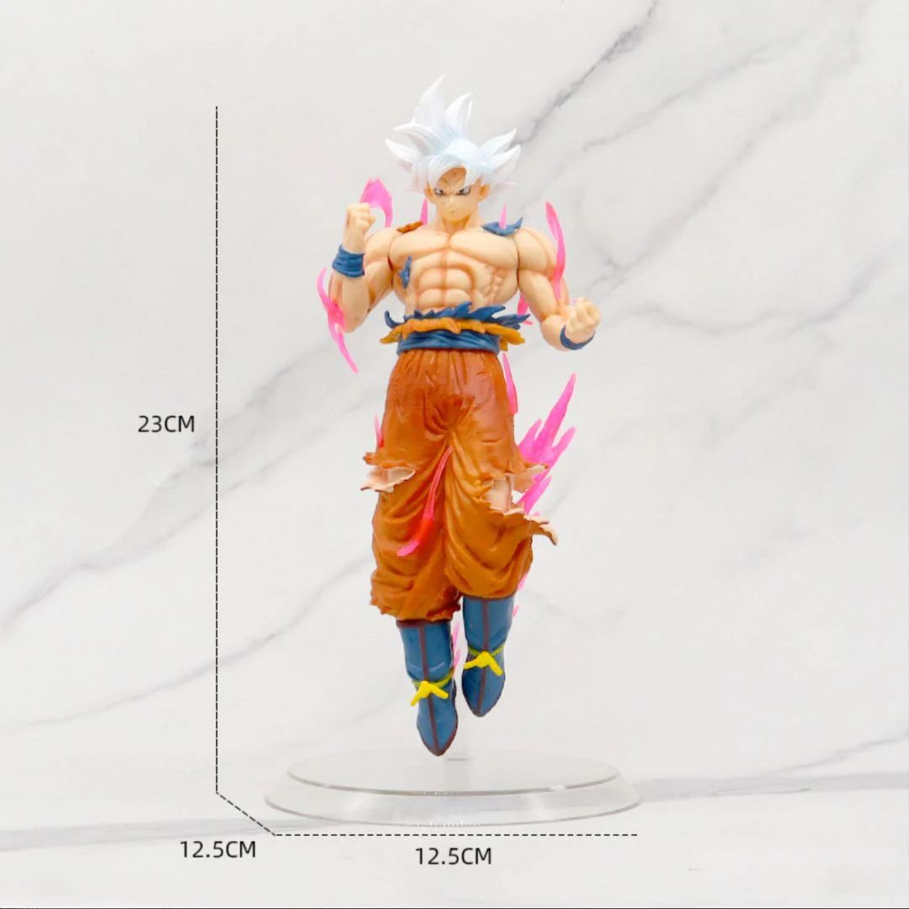Ultra Instinct Goku Figurine | Dragon Ball Z Collectible (Floating Pose | 23 cm)