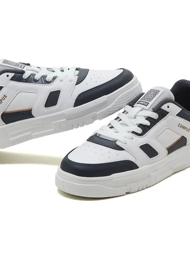 STOMP White Men's Sneakers — photo 7