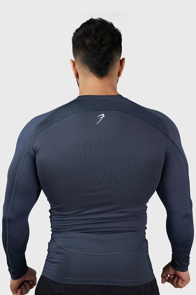 Compression 2.0 Full Sleeves T-shirt Grey — photo 6