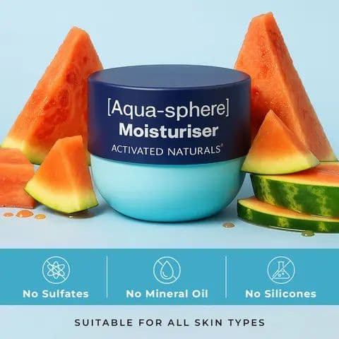 Aqua Sphere Moisturiser 48-Hour Hydration for All Skin Types