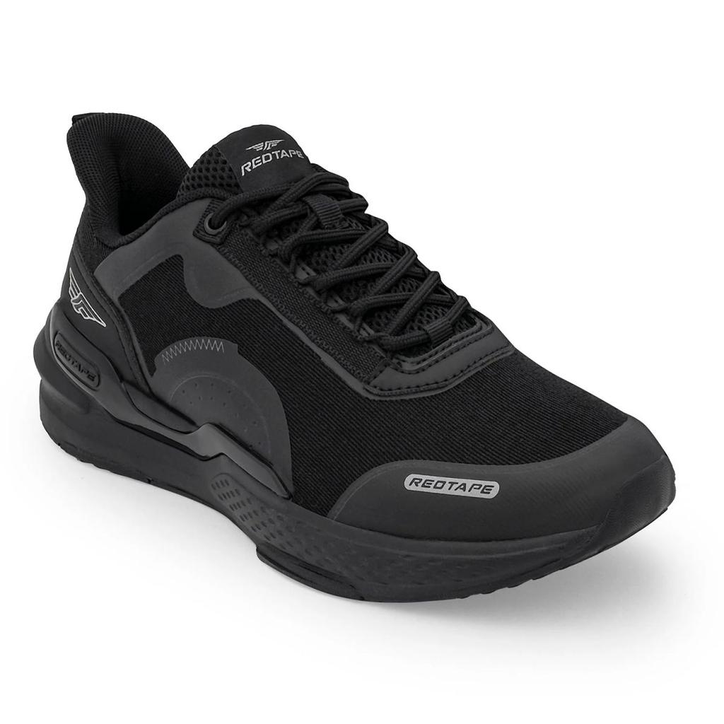 Athleisure Sports Shoes for Men in Black | Low-Cut Shoes.