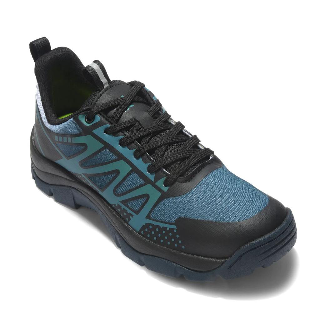 Leap7X ENDUVERS1E Black Sports Lacing Running Shoes for Men by Liberty — 6/40 / Black