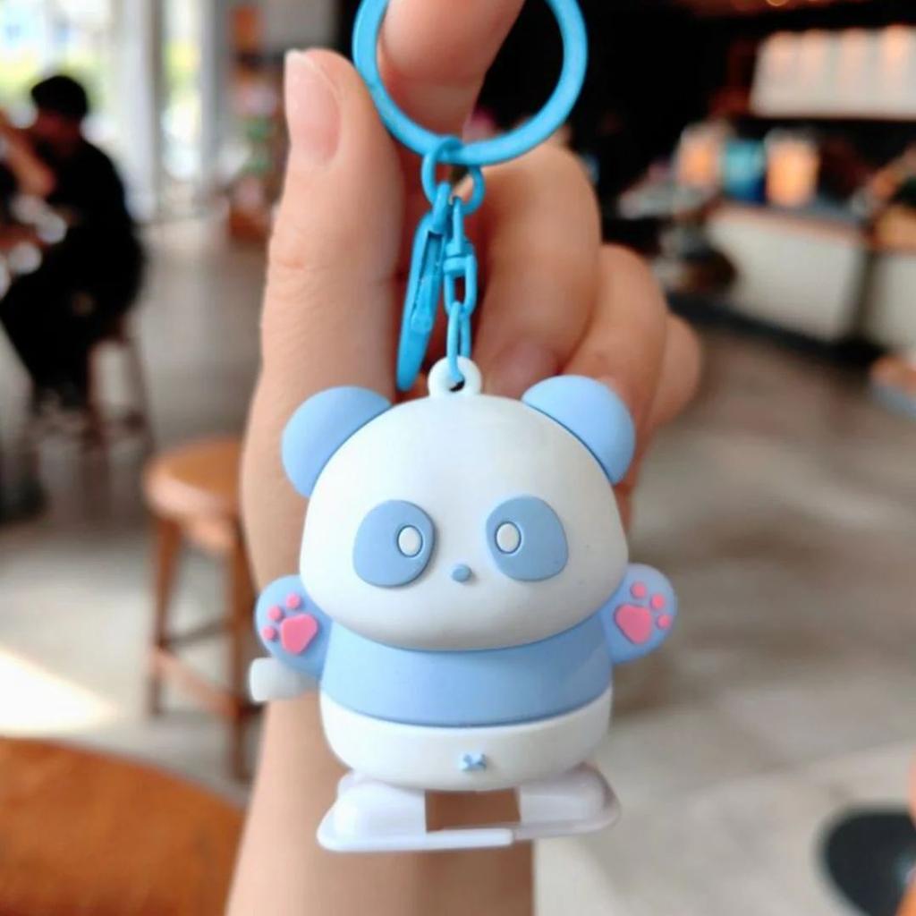 Pookie Panda Windup Keychain | Cutesy Toy Keychain With Bagcharm — photo 3