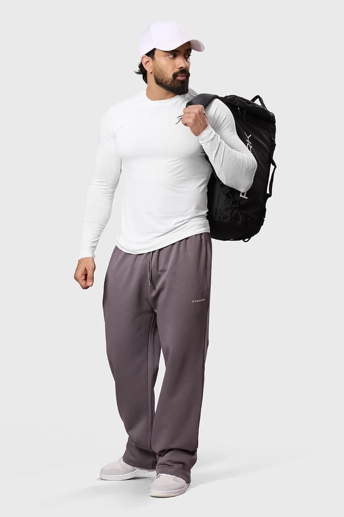 Bare Nylon Fullsleeves T-shirt White — photo 4