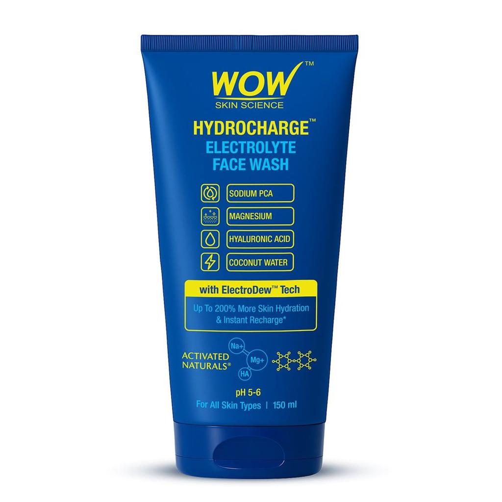 HydroCharge Electrolyte Face Wash Intense Hydration Cleanser