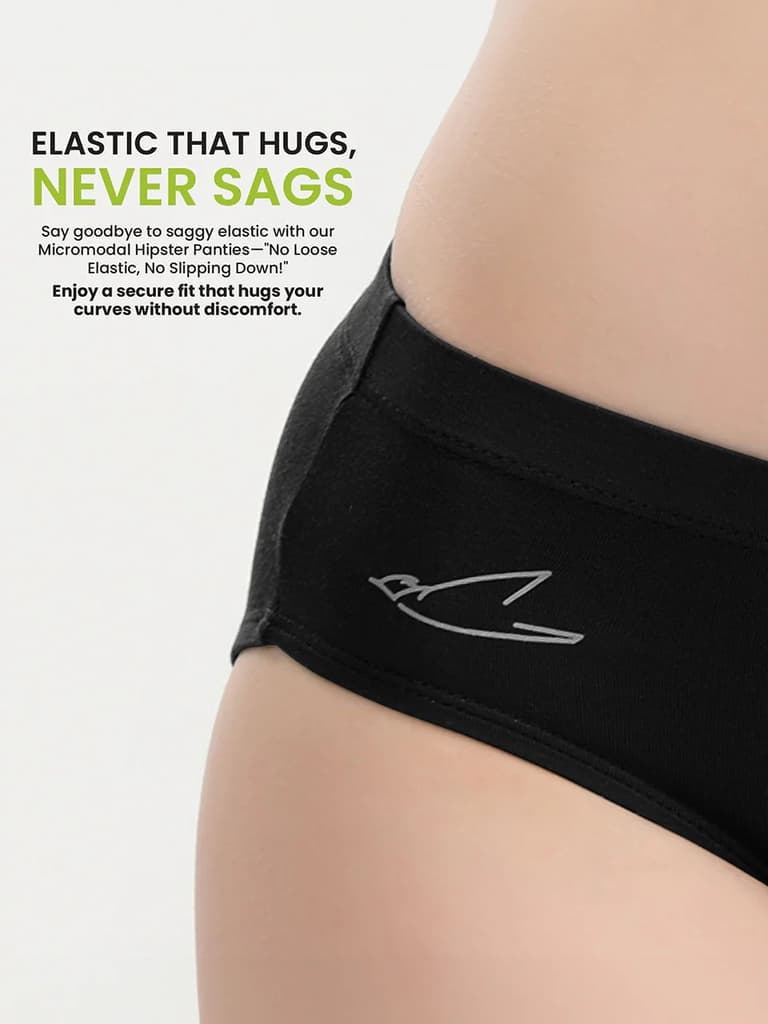 Micromodal Mid Rise Hipster pack of 3 — photo 6