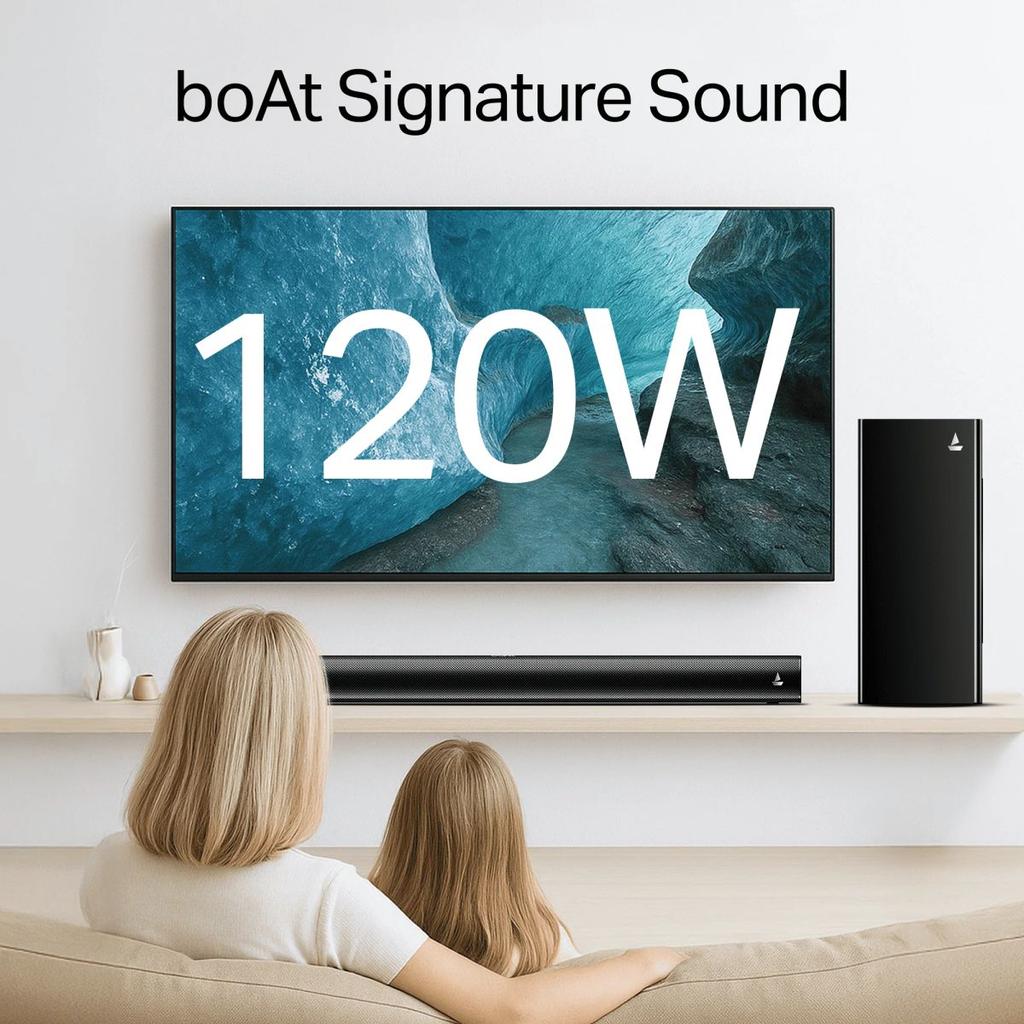 boAt Aavante Pulse | 120W 2.1 Channel Soundbar with Bluetooth v5.4, EQ Modes & Master Remote — photo 4