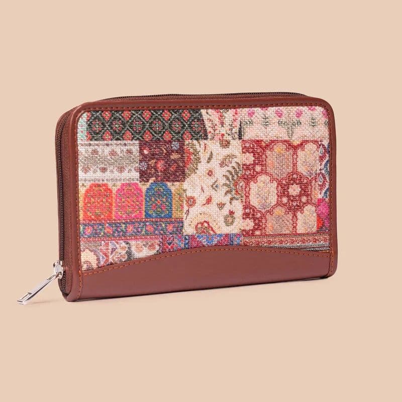 Kutch Gamthi - Statement Office Bag & Chain Wallet Combo