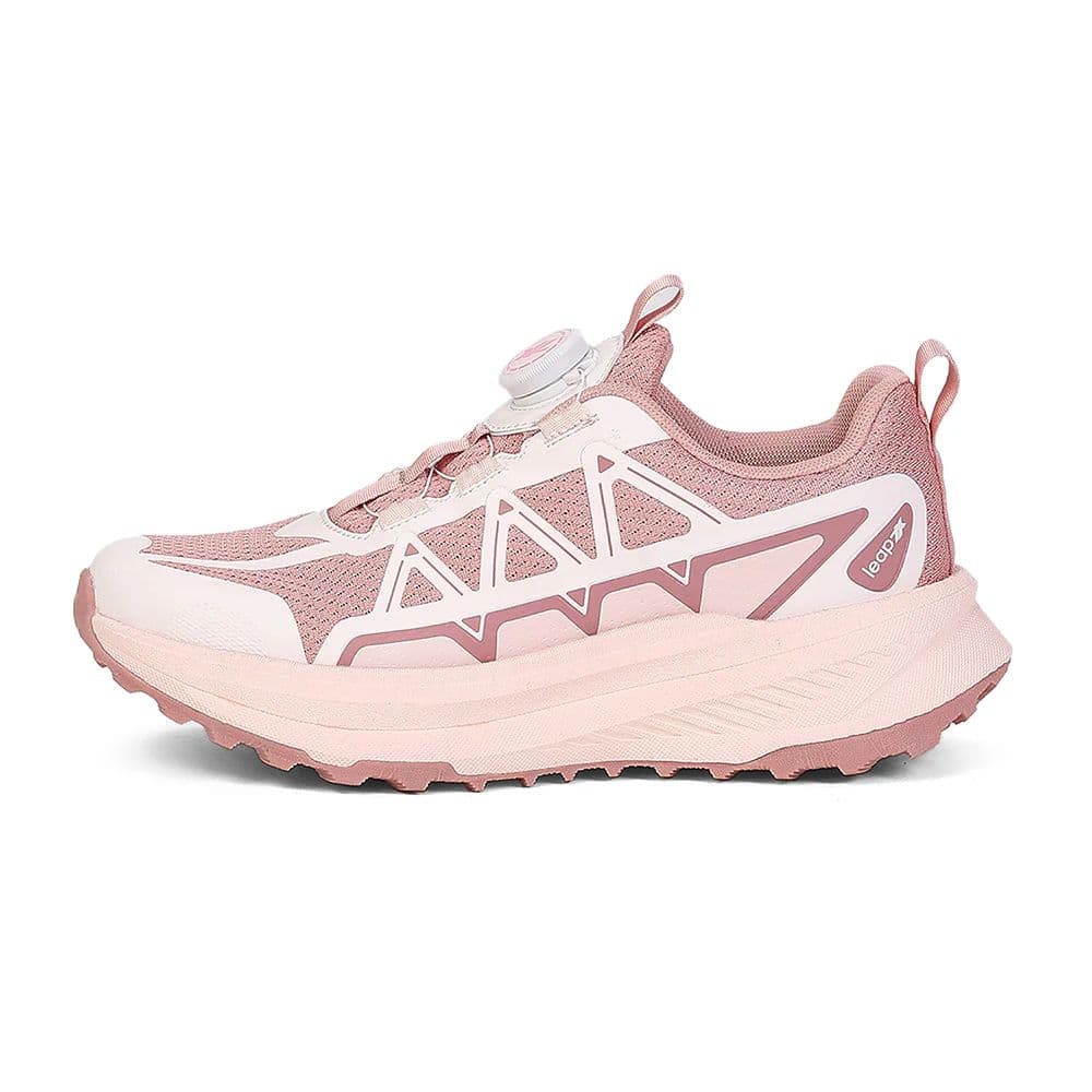 Leap7X ZQ-WFLN-47 Women's Peach Walking Shoes - TWIST & GO with Flyknit Upper & Ortholite Insole — photo 5