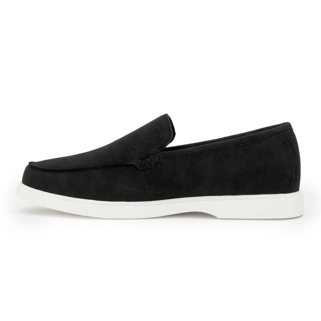 Vegan Loafer Shoes for Men in Black| Low-Cut Formal Dress Shoes. — photo 3