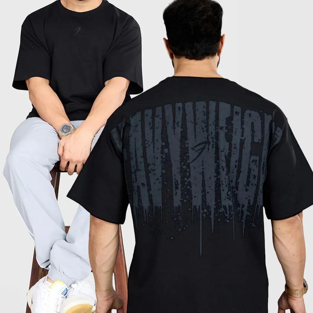 Heavyweight Oversized T-shirt Black