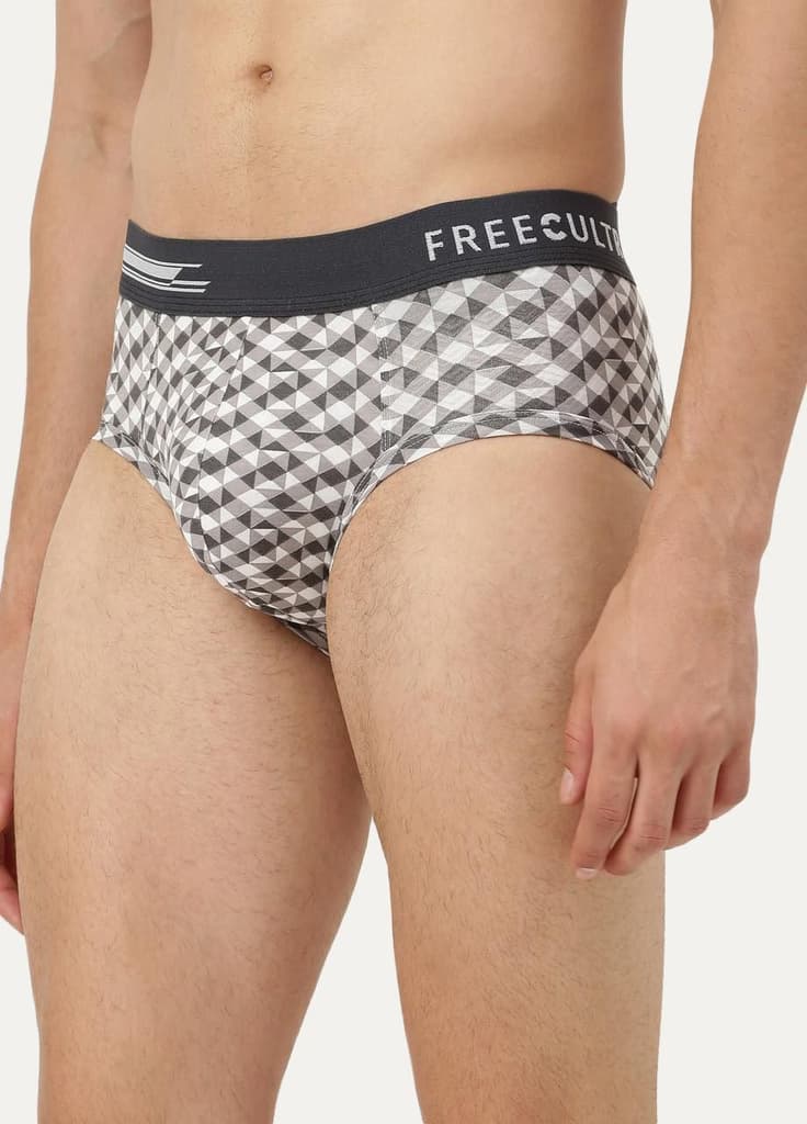 Men's Anti-Bacterial Printed Micro Modal Brief (Pack of 1) — photo 10