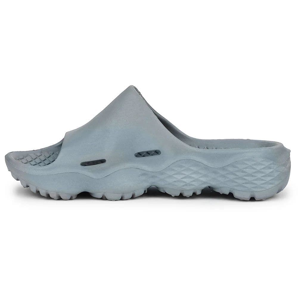 A-HA Light Grey Casual Slipper For Men SOFTWALK By Liberty — photo 3