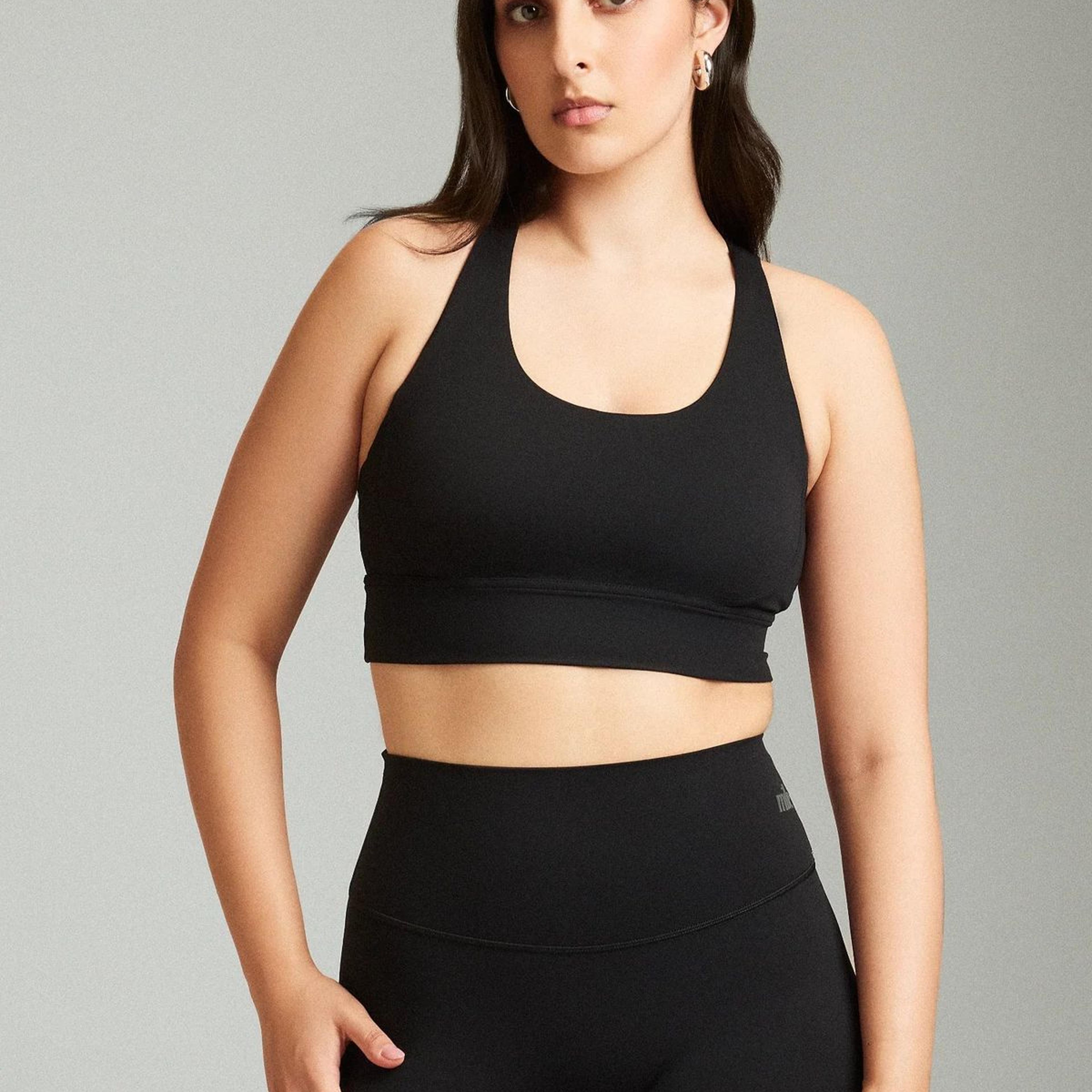 Black OnTheGo Cross Back Sports Bra