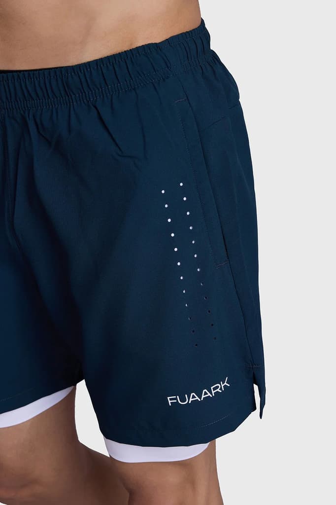 2 in 1 Laser Shorts Pine Green — photo 3