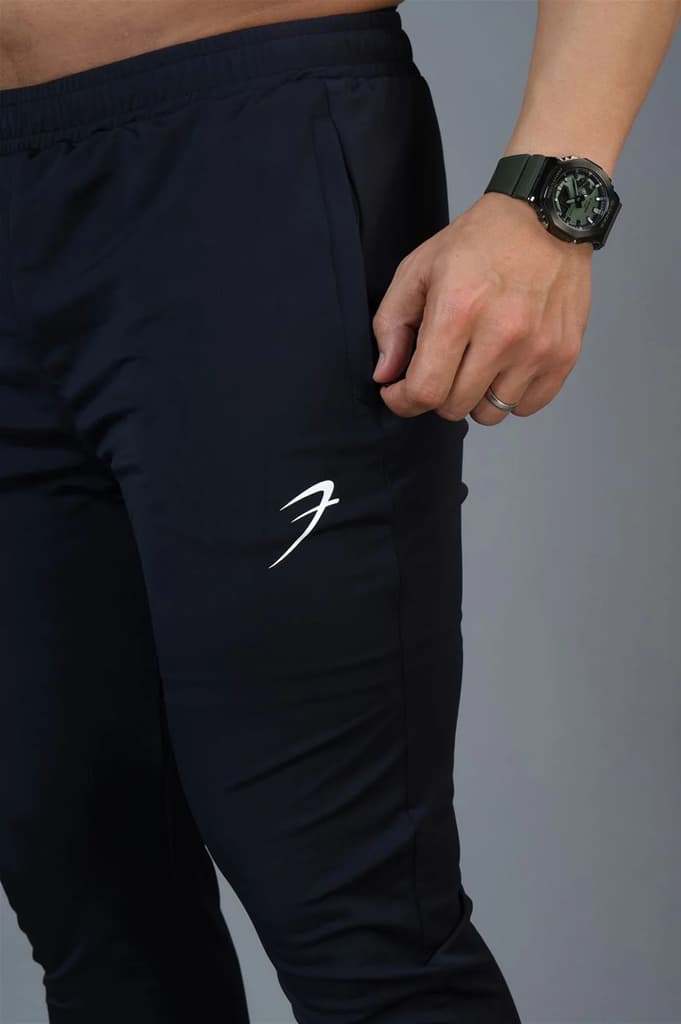 Identity Nylon Joggers Navy — photo 3