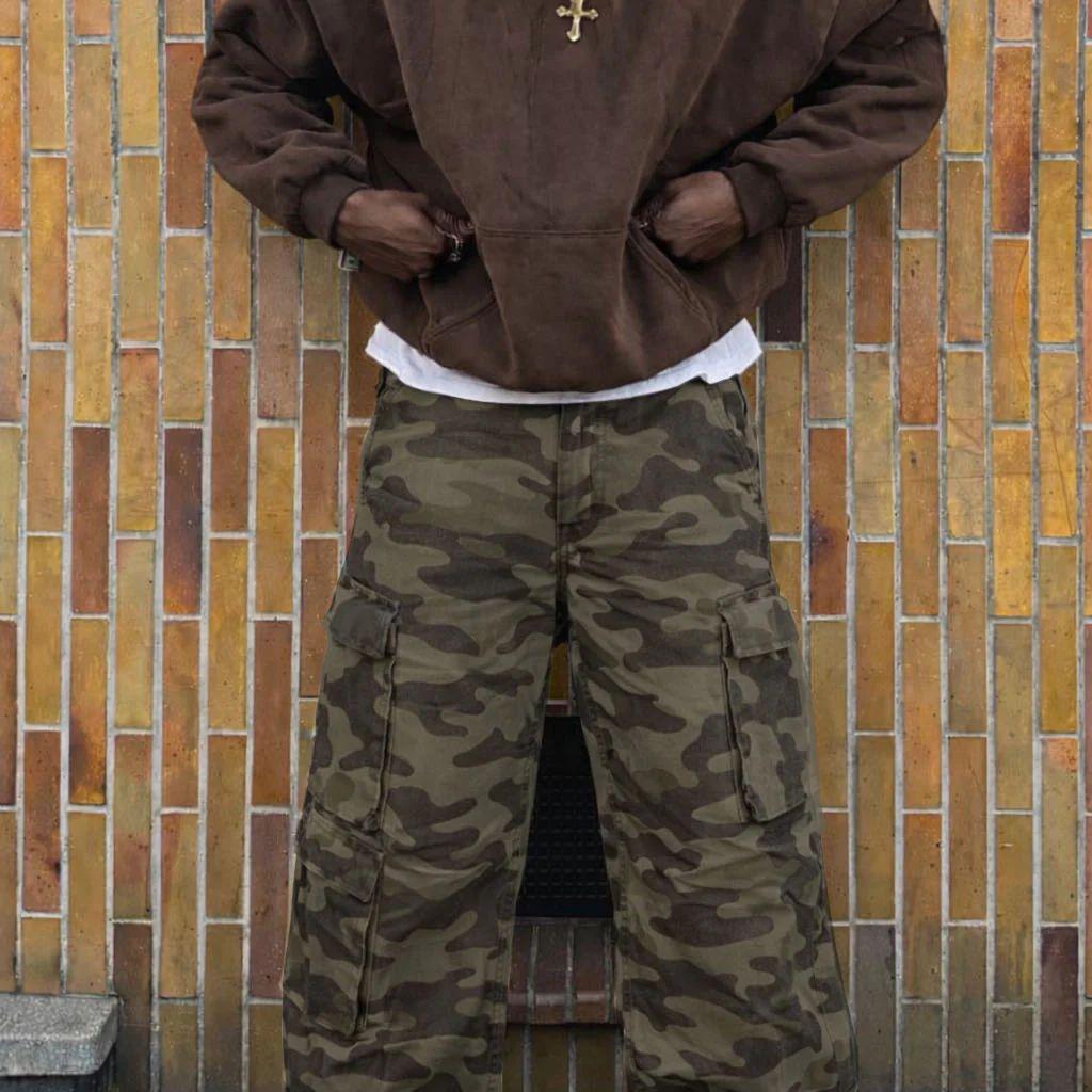 Military Fade Drift Cargo Pants