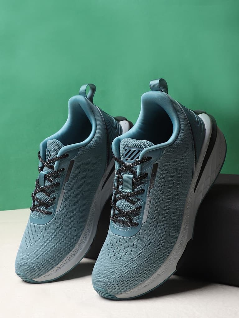 CAMP HANK Blue Men's Running Shoes — photo 5