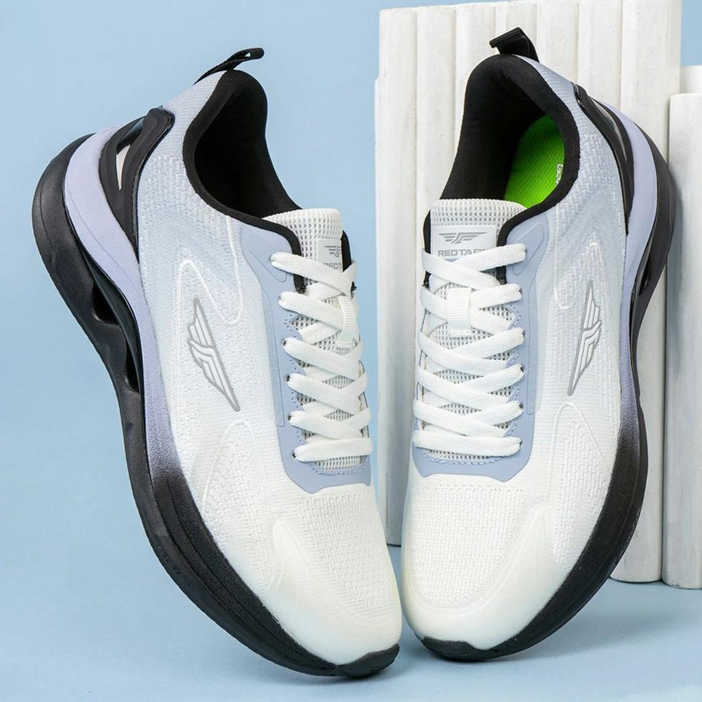 Sports Shoes for Men in White and Black | Athleisure Shoes — photo 6