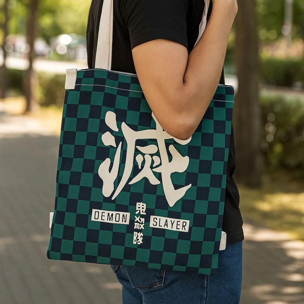 Anime Tote Bag Collection | Stylish Reusable Shopper Canvas Bag — photo 3