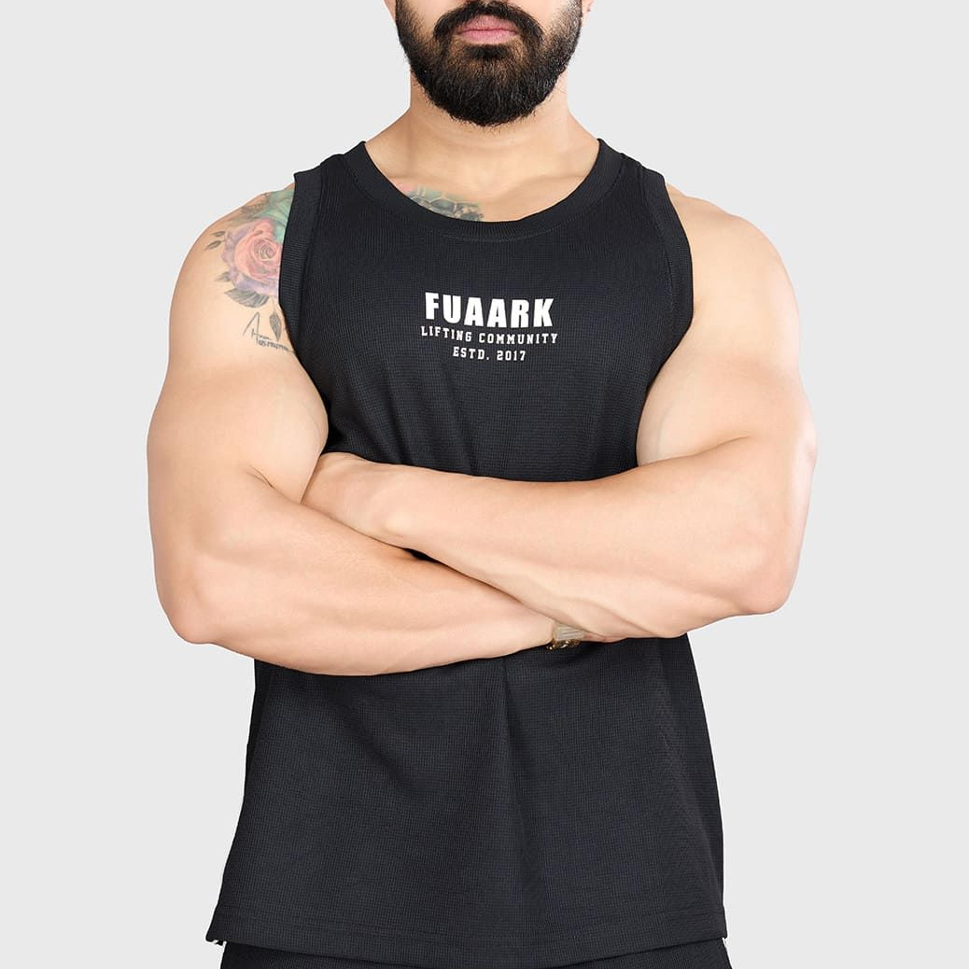 Drip Oversized Tank Black
