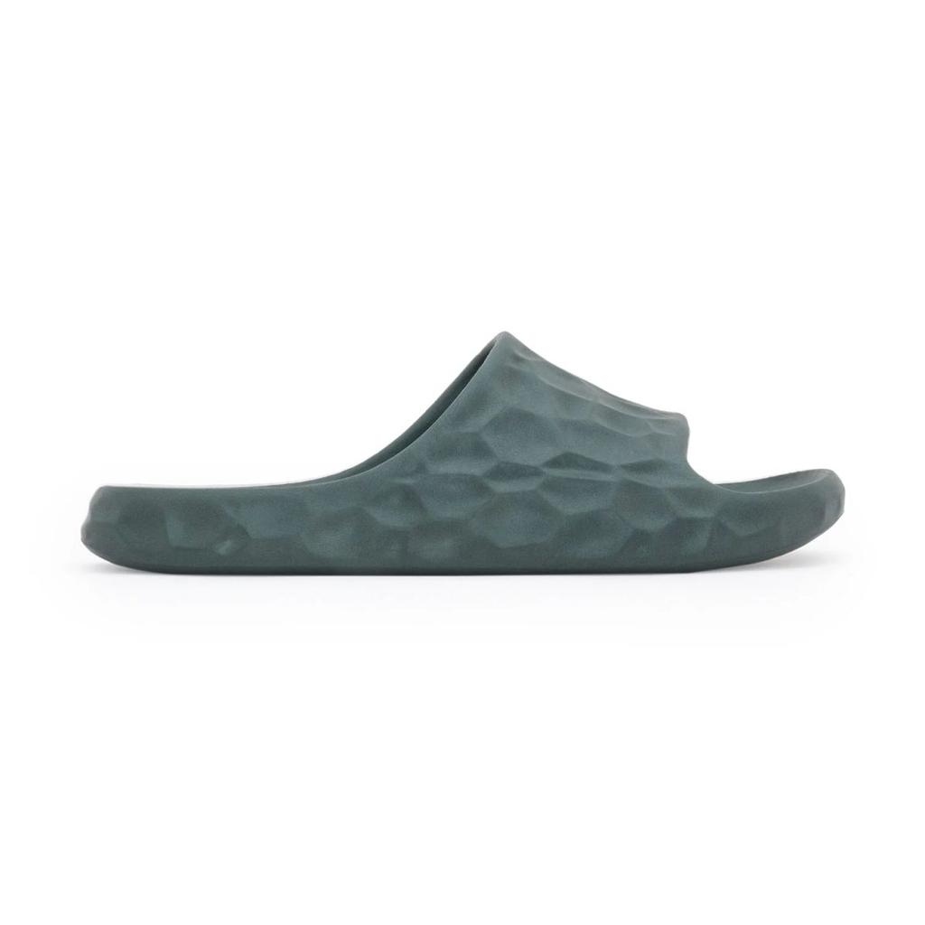 Dark Green Pool Sliders for Men — photo 2