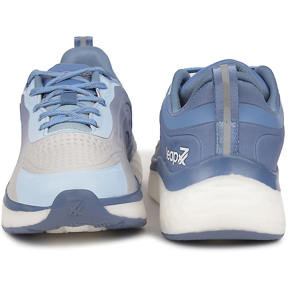 Leap7x Blue Sports Lacing Running Shoes For Men NITRUN-10 By Liberty — photo 6