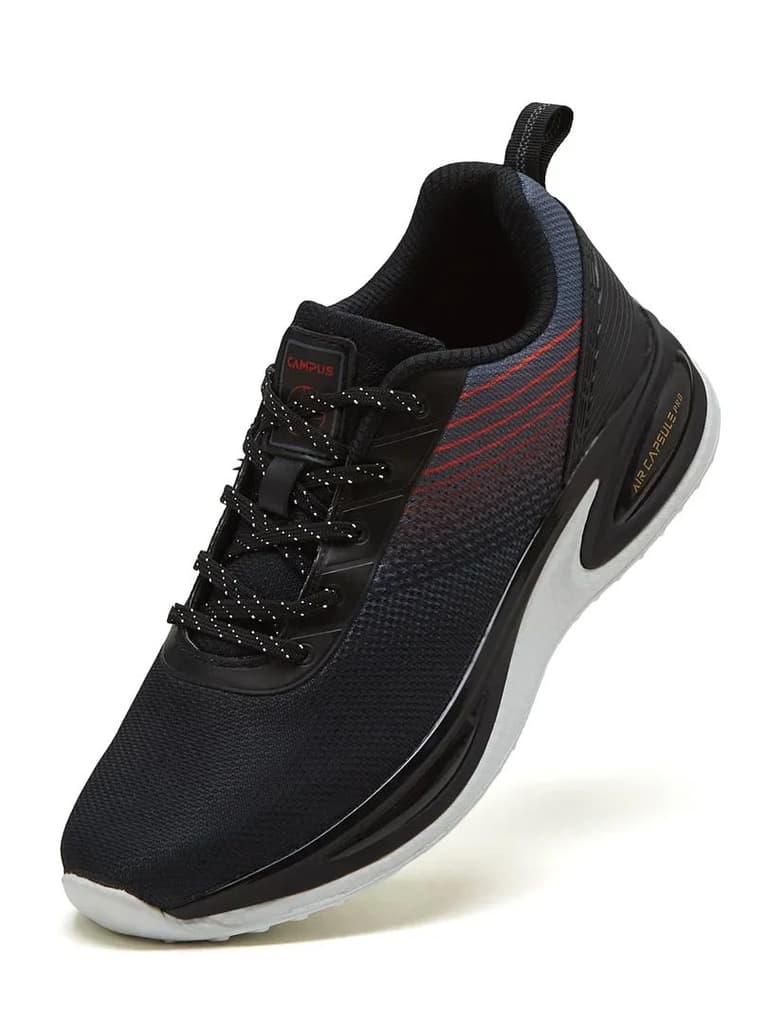 CLASH Black Men's Running Shoes — photo 3