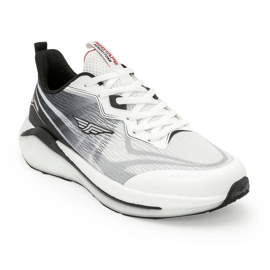 Athleisure Sports Shoes for Men in Grey and White | Low-Cut Shoes.