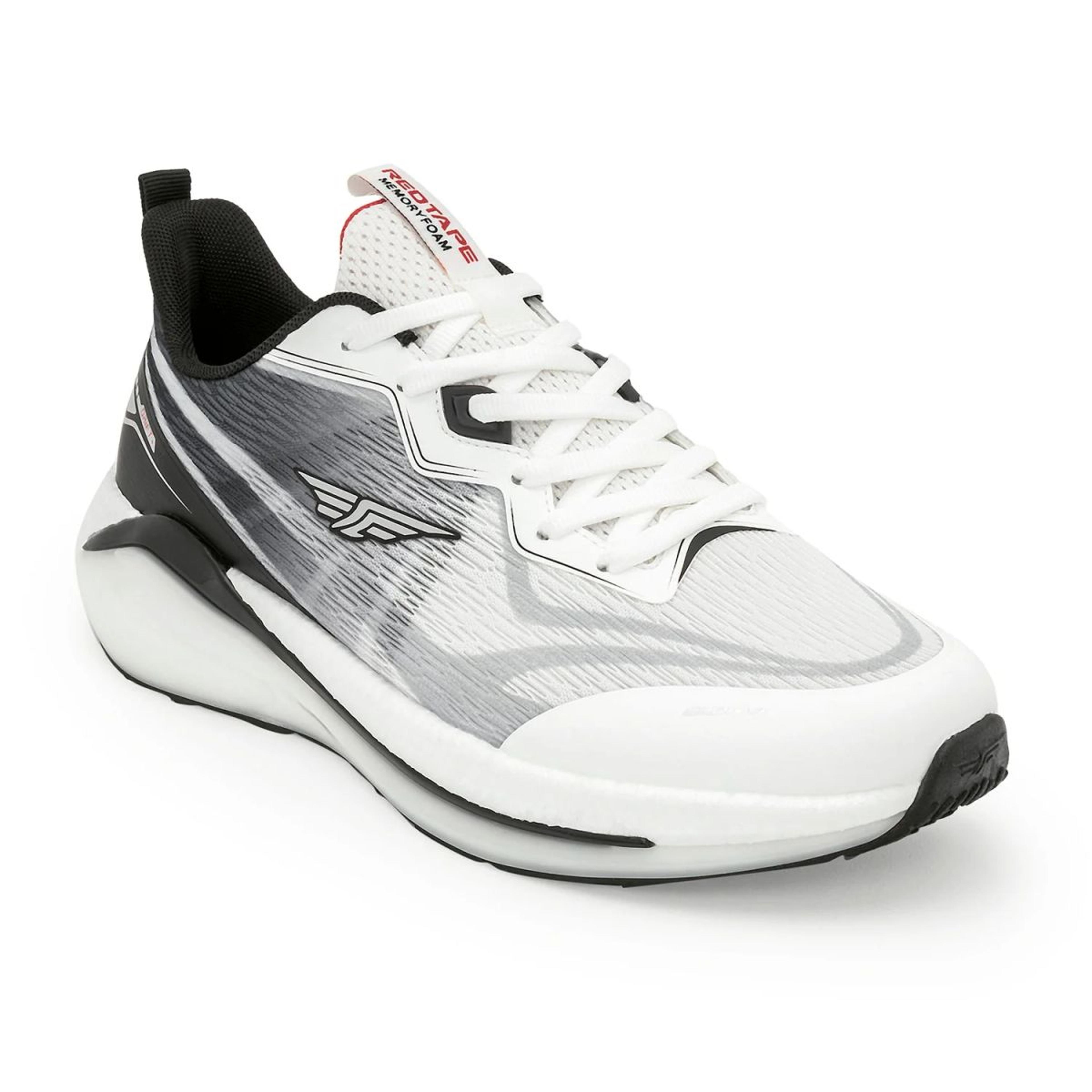 Athleisure Sports Shoes for Men in Grey and White | Low-Cut Shoes.