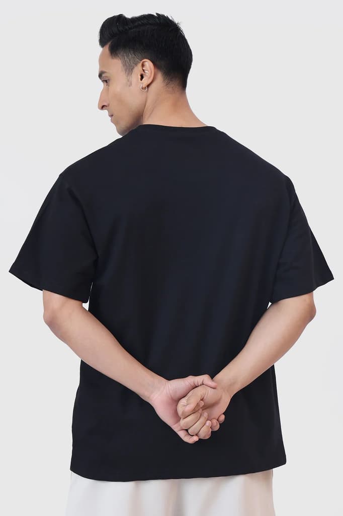Brookline Oversized T-shirt Black — photo 5