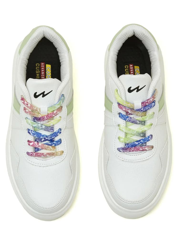 VALUT White Women's Sneakers — photo 6